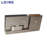 Pivot Shower Hinges Top Or Bottom Mount Glass Door Hinge With Attached U Clamp L-2372